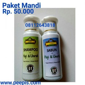 Perlengkapan haji dan umroh kami lainnya paket mandi